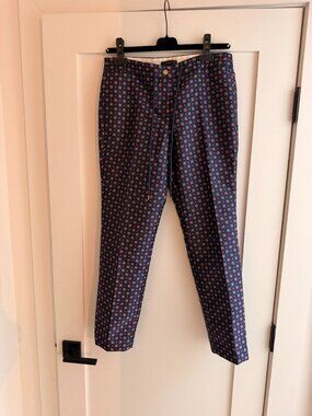 Jcrew Pleated Jacquard Dress Pants, Size: 2